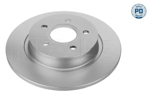 2x Meyle PD Rear Solid Brake Disc For Ford Volvo C-max C30 C70 Focus Focus C-max S40 V