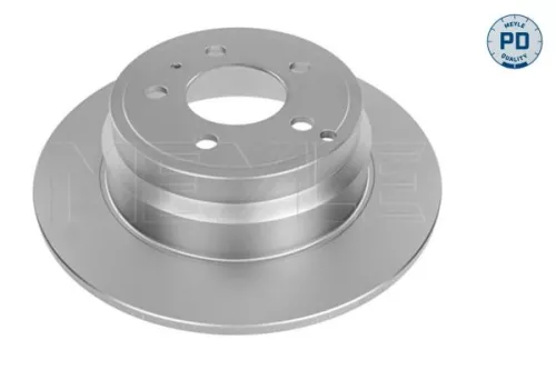 2x Meyle PD Rear Solid Brake Disc For Volvo 850 C70 S70 V70