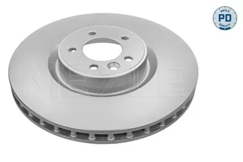 MEYLE MEYLE 53-15 521 0009/PD 2x Meyle PD Front Vented Brake Disc For Land Rover Defender Discovery Range Rover Rang 