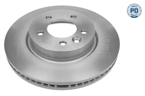 2x Meyle PD Front Vented Brake Disc For Land Rover Discovery Range Rover Sport
