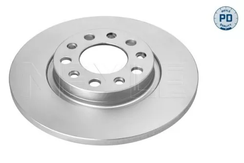 2x Meyle PD Rear Solid Brake Disc For Jeep Cherokee