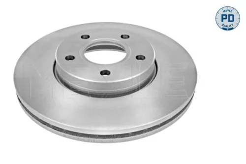 2x Meyle PD Front Vented Brake Disc For Ford Volvo C-max C30 C70 Focus Focus C-max S40