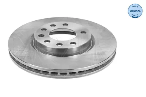 2x Meyle Front Vented Brake Disc For Opel Vauxhall Corsa