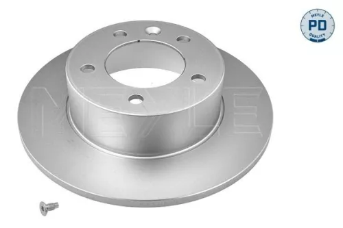 2x Meyle PD Rear Solid Brake Disc For Nissan Opel Renault Vauxhall Master Movano Nv400