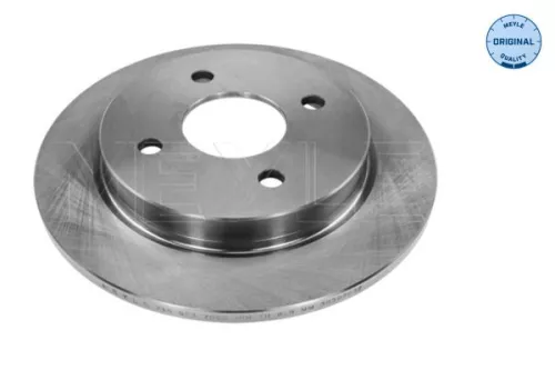 2x Meyle Rear Solid Brake Disc For Ford Fiesta Focus Scorpio Sierra
