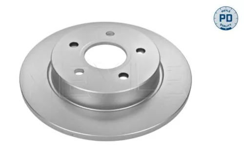 2x Meyle PD Rear Solid Brake Disc For Ford C-max Focus Focus C-max
