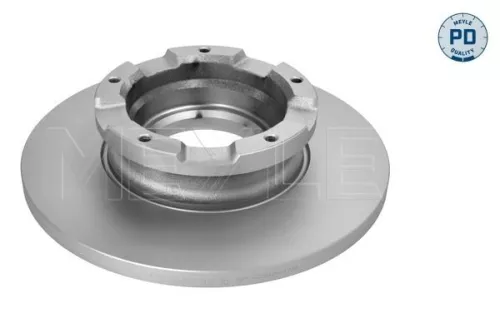 2x Meyle PD Rear Solid Brake Disc For Ford Tourneo Custom Transit Transit Custom