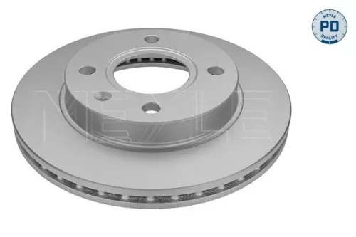 2x Meyle PD Front Vented Brake Disc For Ford Mazda 121 Courier Escort Escort Classic F