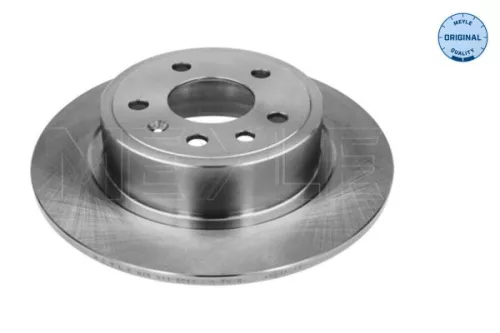 2x Meyle Rear Solid Brake Disc For Saab 9-5