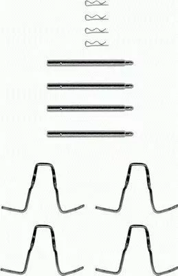 TEXTAR TEXTAR 82018300 1x Accessory Kit, disc brake pad 