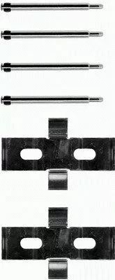 1x Accessory Kit, disc brake pad