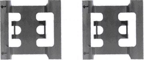 TEXTAR TEXTAR 82028100 1x Accessory Kit, disc brake pad 