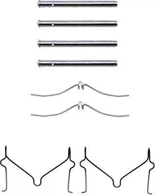 TEXTAR TEXTAR 82029600 1x Accessory Kit, disc brake pad 