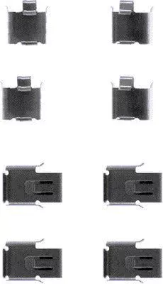 TEXTAR TEXTAR 82031800 1x Accessory Kit, disc brake pad 