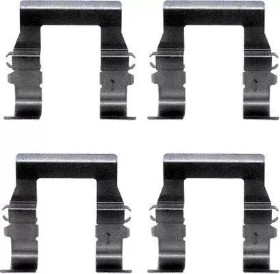 TEXTAR TEXTAR 82032700 1x Accessory Kit, disc brake pad 
