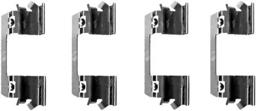 TEXTAR TEXTAR 82039900 1x Accessory Kit, disc brake pad 
