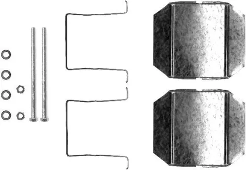 TEXTAR TEXTAR 82059800 1x Accessory Kit, disc brake pad 