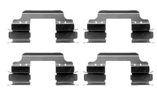 1x Accessory Kit, disc brake pad