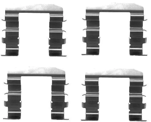 TEXTAR TEXTAR 82073000 1x Accessory Kit, disc brake pad 