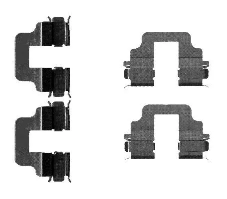 TEXTAR TEXTAR 82073200 1x Accessory Kit, disc brake pad 