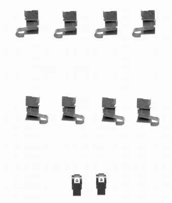 TEXTAR TEXTAR 82501600 1x Accessory Kit, disc brake pad 