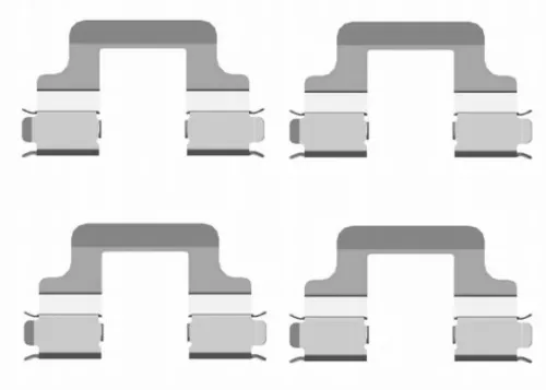 TEXTAR TEXTAR 82502000 1x Accessory Kit, disc brake pad 