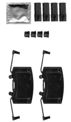 1x Accessory Kit, brake caliper