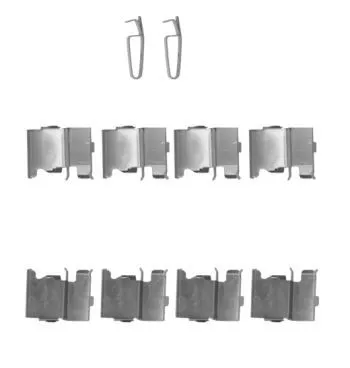 TEXTAR TEXTAR 82513100 1x Accessory Kit, disc brake pad 