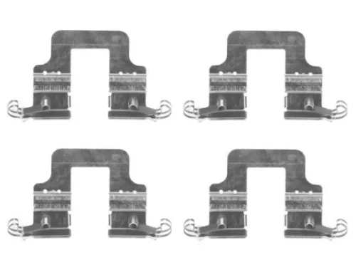 1x Accessory Kit, disc brake pad