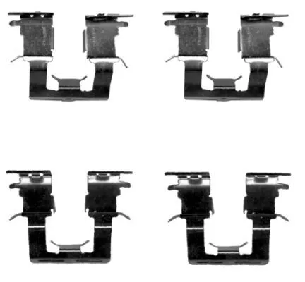 TEXTAR TEXTAR 82515200 1x Accessory Kit, disc brake pad 