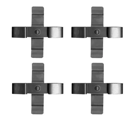 1x Accessory Kit, disc brake pad