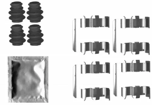TEXTAR TEXTAR 82546500 1x Accessory Kit, disc brake pad 