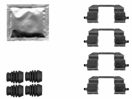 TEXTAR TEXTAR 82548800 1x Accessory Kit, disc brake pad 
