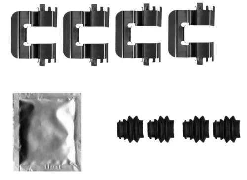 1x Accessory Kit, disc brake pad