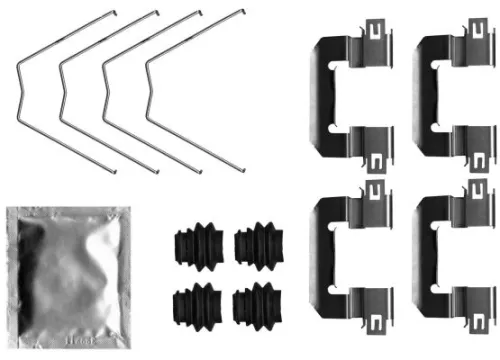 TEXTAR TEXTAR 82551900 1x Accessory Kit, disc brake pad 