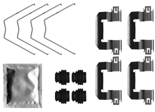 TEXTAR TEXTAR 82552000 1x Accessory Kit, disc brake pad 