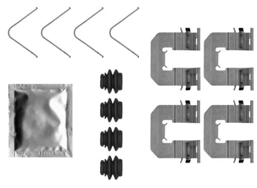 TEXTAR TEXTAR 82552200 1x Accessory Kit, disc brake pad 