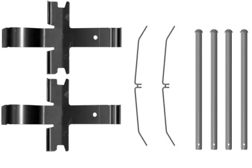 TEXTAR TEXTAR 82552400 1x Accessory Kit, disc brake pad 