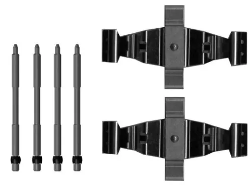 1x Accessory Kit, disc brake pad