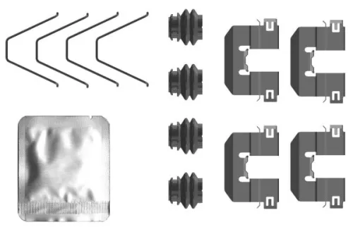 TEXTAR TEXTAR 82553200 1x Accessory Kit, disc brake pad 