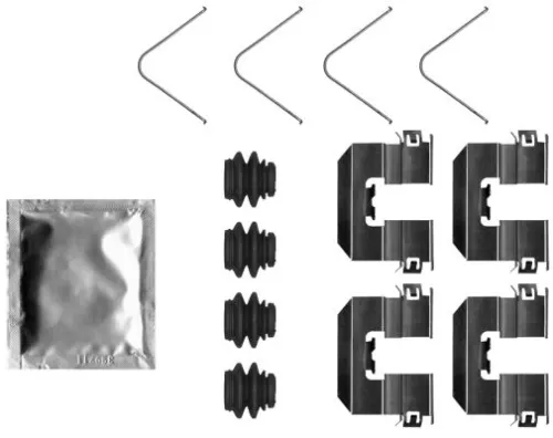 TEXTAR TEXTAR 82553500 1x Accessory Kit, disc brake pad 