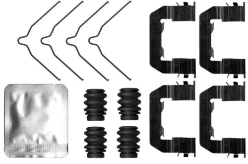 TEXTAR TEXTAR 82554100 1x Accessory Kit, disc brake pad 