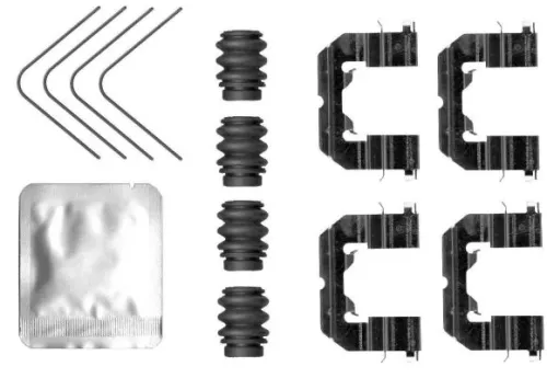 TEXTAR TEXTAR 82554300 1x Accessory Kit, disc brake pad 