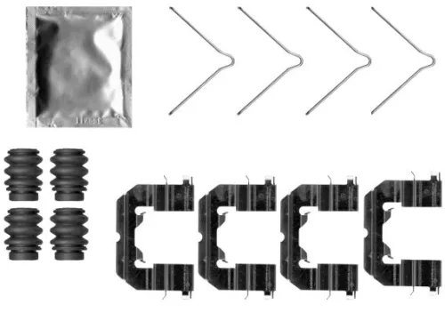 TEXTAR TEXTAR 82554600 1x Accessory Kit, disc brake pad 