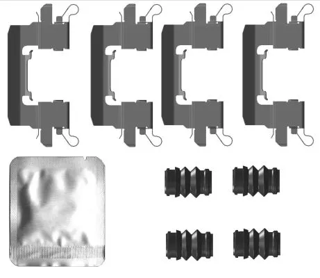 TEXTAR TEXTAR 82554700 1x Accessory Kit, disc brake pad 