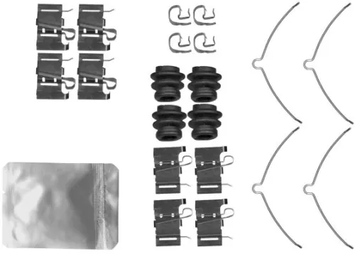 TEXTAR TEXTAR 82555600 1x Accessory Kit, disc brake pad 