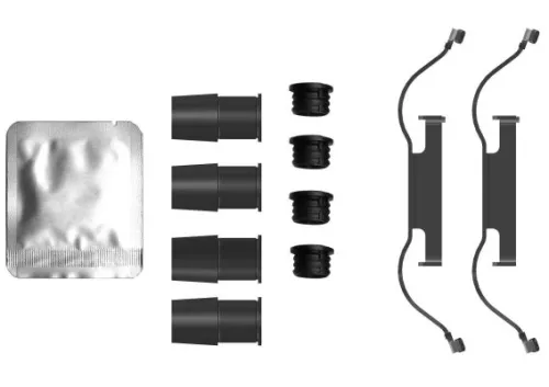 1x Accessory Kit, brake caliper