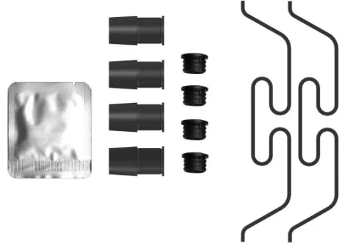 1x Accessory Kit, brake caliper