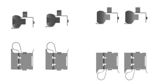 TEXTAR TEXTAR 82556700 1x Accessory Kit, disc brake pad 