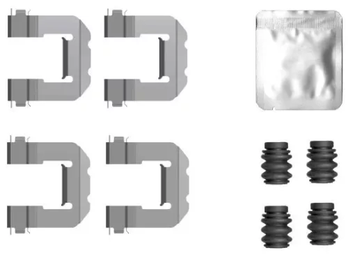 TEXTAR TEXTAR 82557700 1x Accessory Kit, disc brake pad 